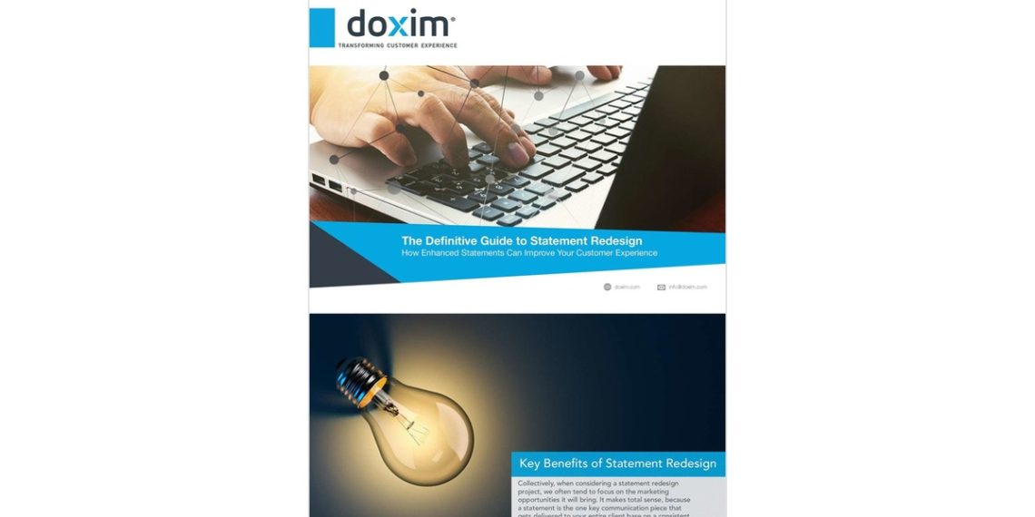 The Definitive Guide to Statement Redesign